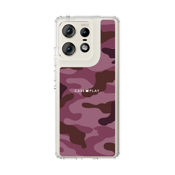 スリムプロテクションケース［ Camouflage - Pink ］