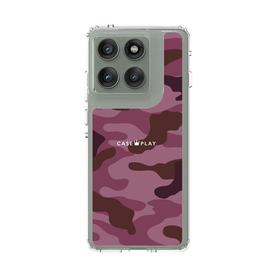 スリムプロテクションケース［ Camouflage - Pink ］