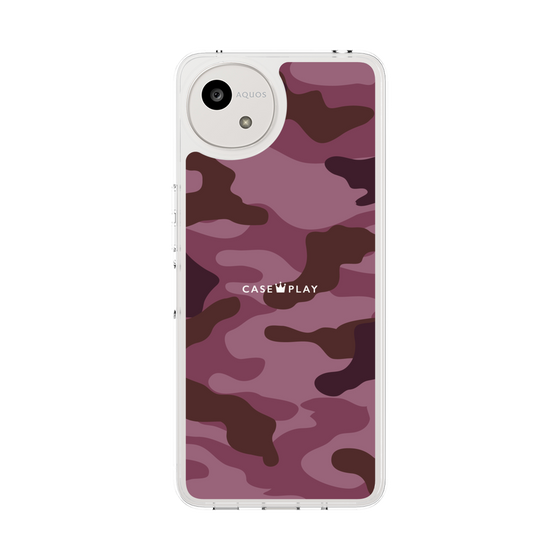 スリムプロテクションケース［ Camouflage - Pink ］
