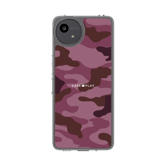 スリムプロテクションケース［ Camouflage - Pink ］