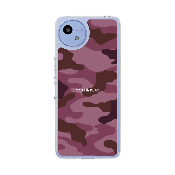 スリムプロテクションケース［ Camouflage - Pink ］