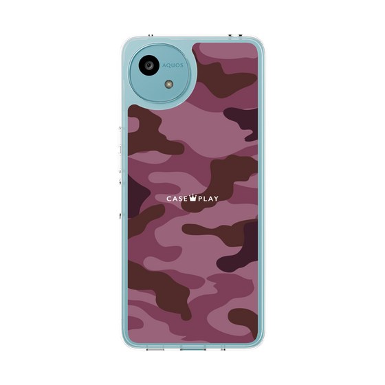 スリムプロテクションケース［ Camouflage - Pink ］