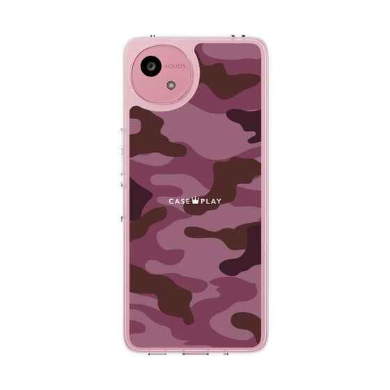 スリムプロテクションケース［ Camouflage - Pink ］