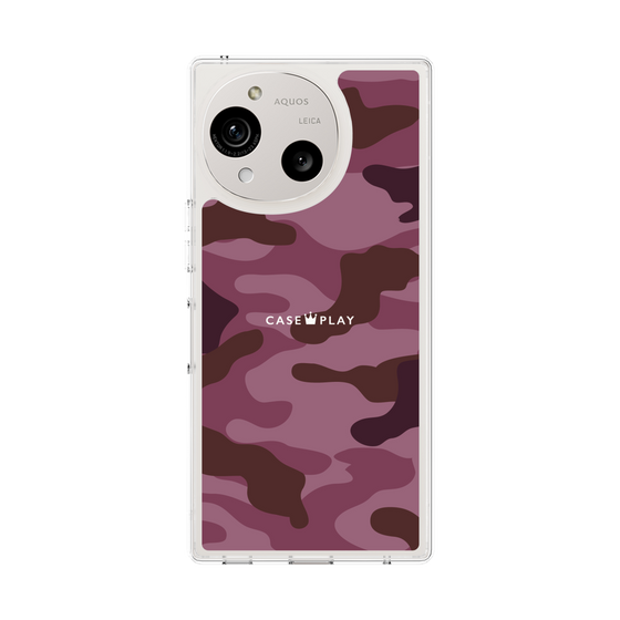 スリムプロテクションケース［ Camouflage - Pink ］