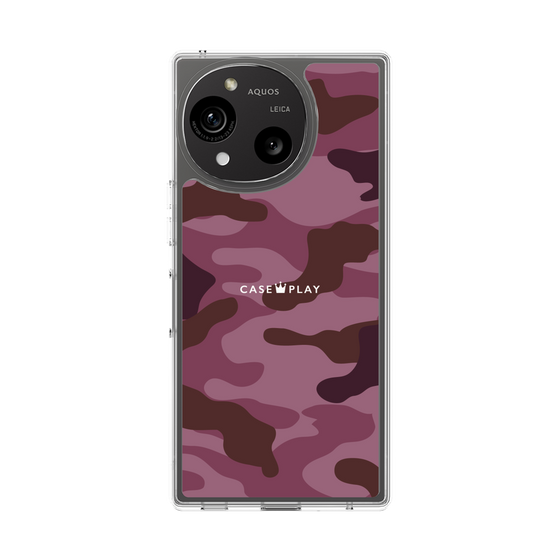 スリムプロテクションケース［ Camouflage - Pink ］
