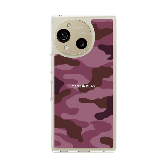 スリムプロテクションケース［ Camouflage - Pink ］