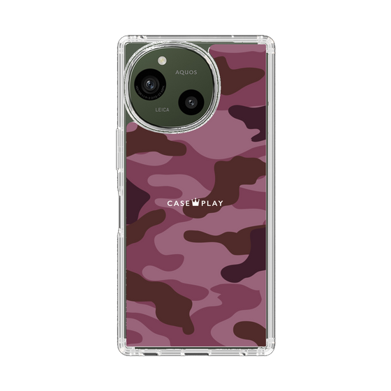 スリムプロテクションケース［ Camouflage - Pink ］