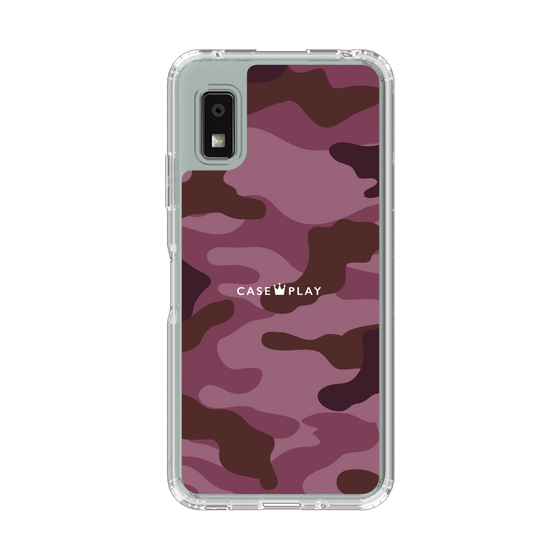 スリムプロテクションケース［ Camouflage - Pink ］