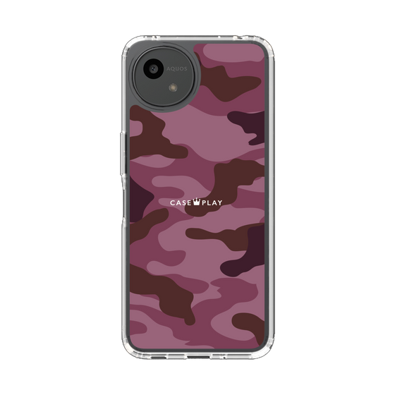 スリムプロテクションケース［ Camouflage - Pink ］