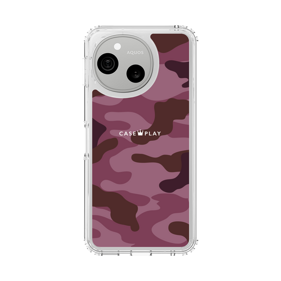 スリムプロテクションケース［ Camouflage - Pink ］