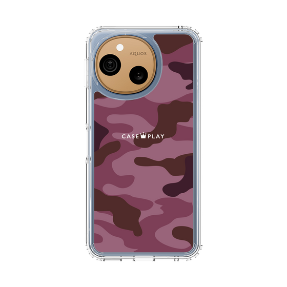 スリムプロテクションケース［ Camouflage - Pink ］