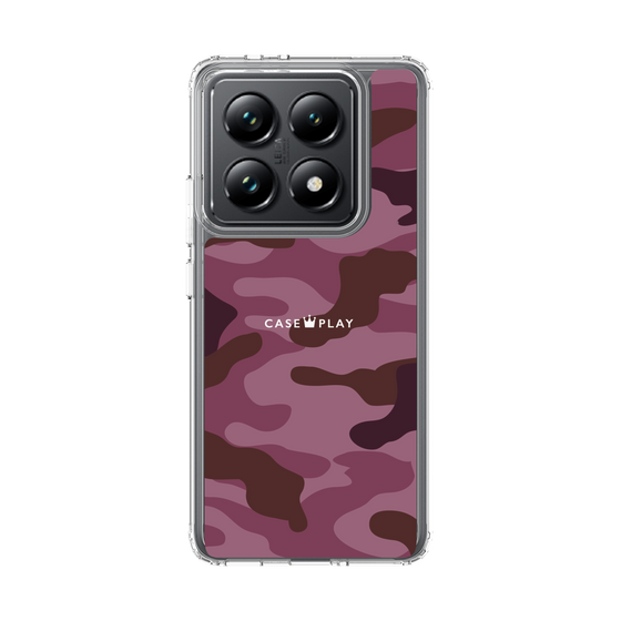 スリムプロテクションケース［ Camouflage - Pink ］