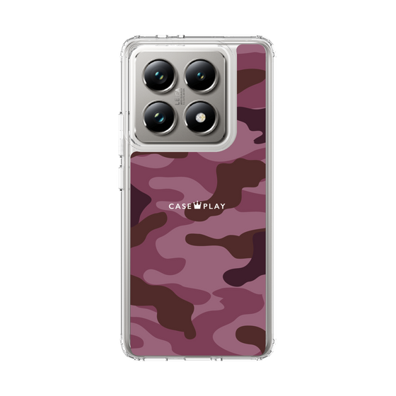 スリムプロテクションケース［ Camouflage - Pink ］