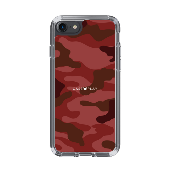 スリムプロテクションケース［ Camouflage - Red ］