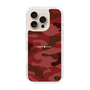 スリムプロテクションケース［ Camouflage - Red ］