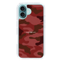 スリムプロテクションケース［ Camouflage - Red ］