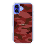 スリムプロテクションケース［ Camouflage - Red ］