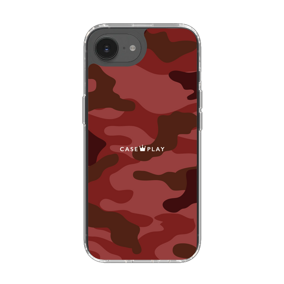 スリムプロテクションケース［ Camouflage - Red ］