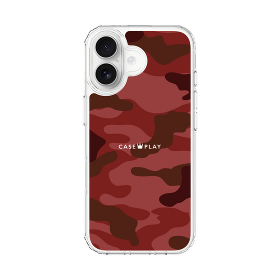 スリムプロテクションケース［ Camouflage - Red ］