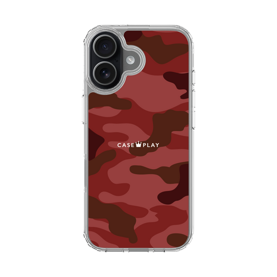 スリムプロテクションケース［ Camouflage - Red ］