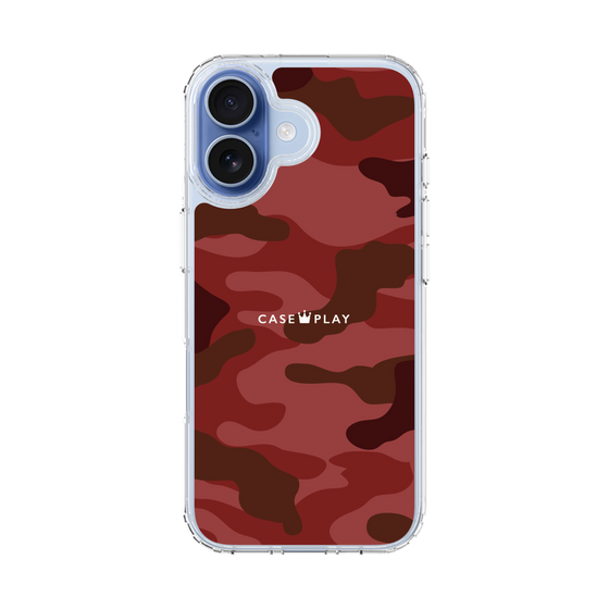 スリムプロテクションケース［ Camouflage - Red ］