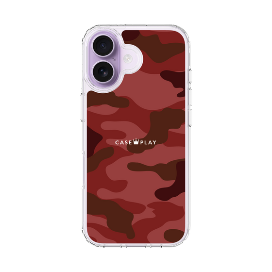 スリムプロテクションケース［ Camouflage - Red ］