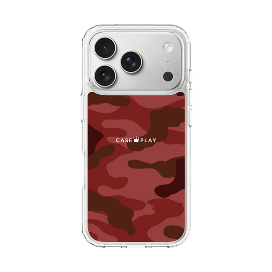 スリムプロテクションケース［ Camouflage - Red ］
