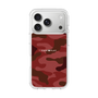スリムプロテクションケース［ Camouflage - Red ］