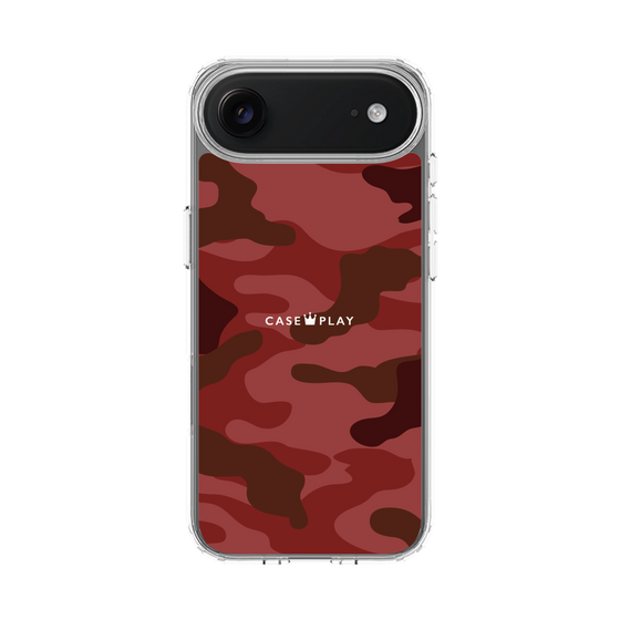 スリムプロテクションケース［ Camouflage - Red ］