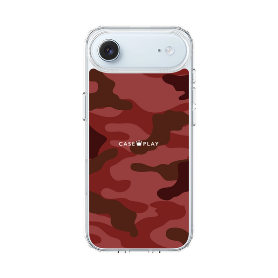 スリムプロテクションケース［ Camouflage - Red ］