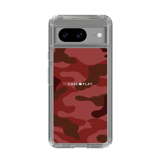 スリムプロテクションケース［ Camouflage - Red ］