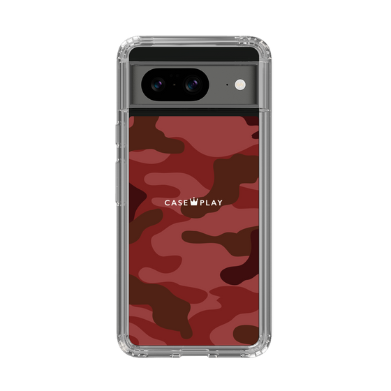 スリムプロテクションケース［ Camouflage - Red ］