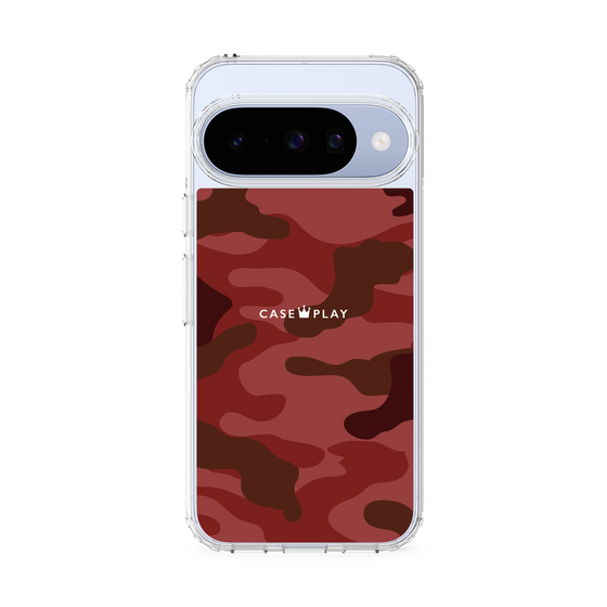 スリムプロテクションケース［ Camouflage - Red ］