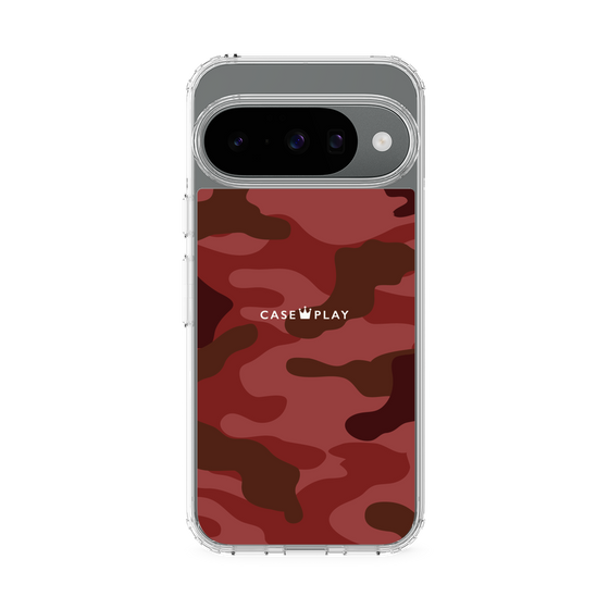 スリムプロテクションケース［ Camouflage - Red ］