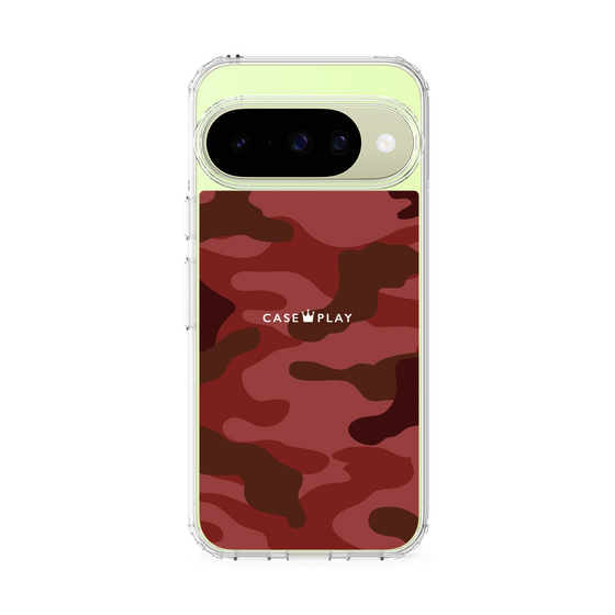 スリムプロテクションケース［ Camouflage - Red ］