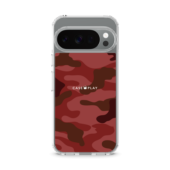 スリムプロテクションケース［ Camouflage - Red ］
