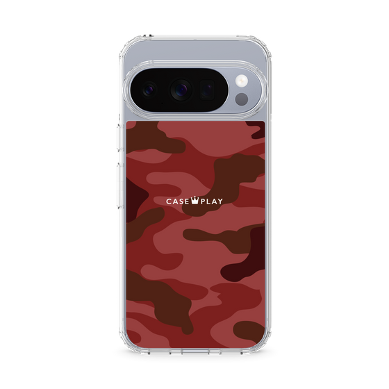 スリムプロテクションケース［ Camouflage - Red ］