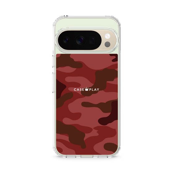 スリムプロテクションケース［ Camouflage - Red ］