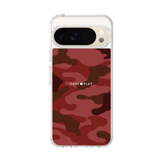 スリムプロテクションケース［ Camouflage - Red ］