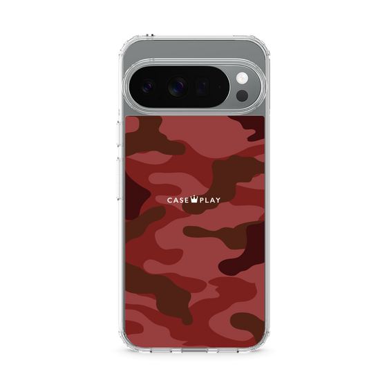 スリムプロテクションケース［ Camouflage - Red ］
