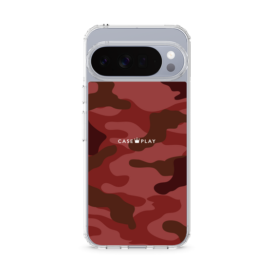 スリムプロテクションケース［ Camouflage - Red ］