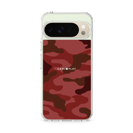 スリムプロテクションケース［ Camouflage - Red ］