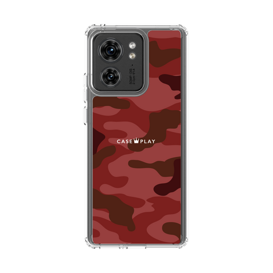 スリムプロテクションケース［ Camouflage - Red ］