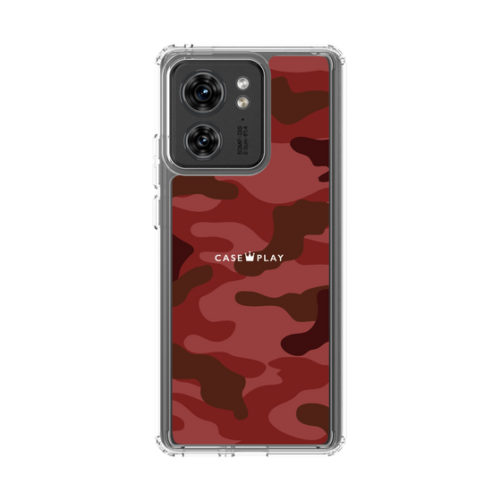 スリムプロテクションケース［ Camouflage - Red ］
