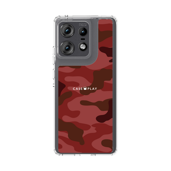 スリムプロテクションケース［ Camouflage - Red ］