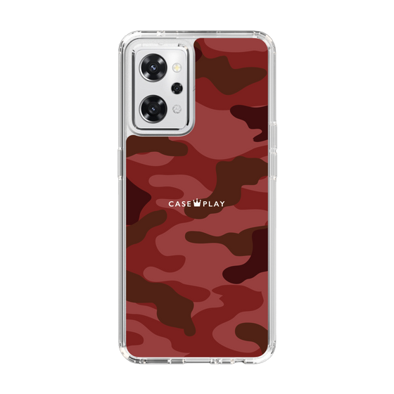 スリムプロテクションケース［ Camouflage - Red ］