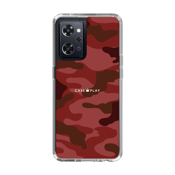 スリムプロテクションケース［ Camouflage - Red ］