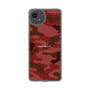 スリムプロテクションケース［ Camouflage - Red ］