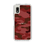 スリムプロテクションケース［ Camouflage - Red ］