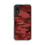 スリムプロテクションケース［ Camouflage - Red ］